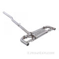 Scarico catback Mufler per Mercedes Benz Glc43 Scalat